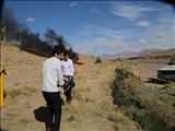 برگزاری مانور مهار حادثه برخورد بیل مکانیکی با شبکه 250 پوندی گاز در شهرستان مرند
