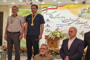 مقام آوری نماینده شرکت گاز استان آذربایجان شرقی در بیست و سومین جشنواره فرهنگی ورزشی جانبازان و معلولان شرکت ملی گاز ایران 